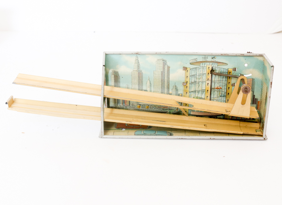 Vintage Wyandotte Fire House & Friction Toys