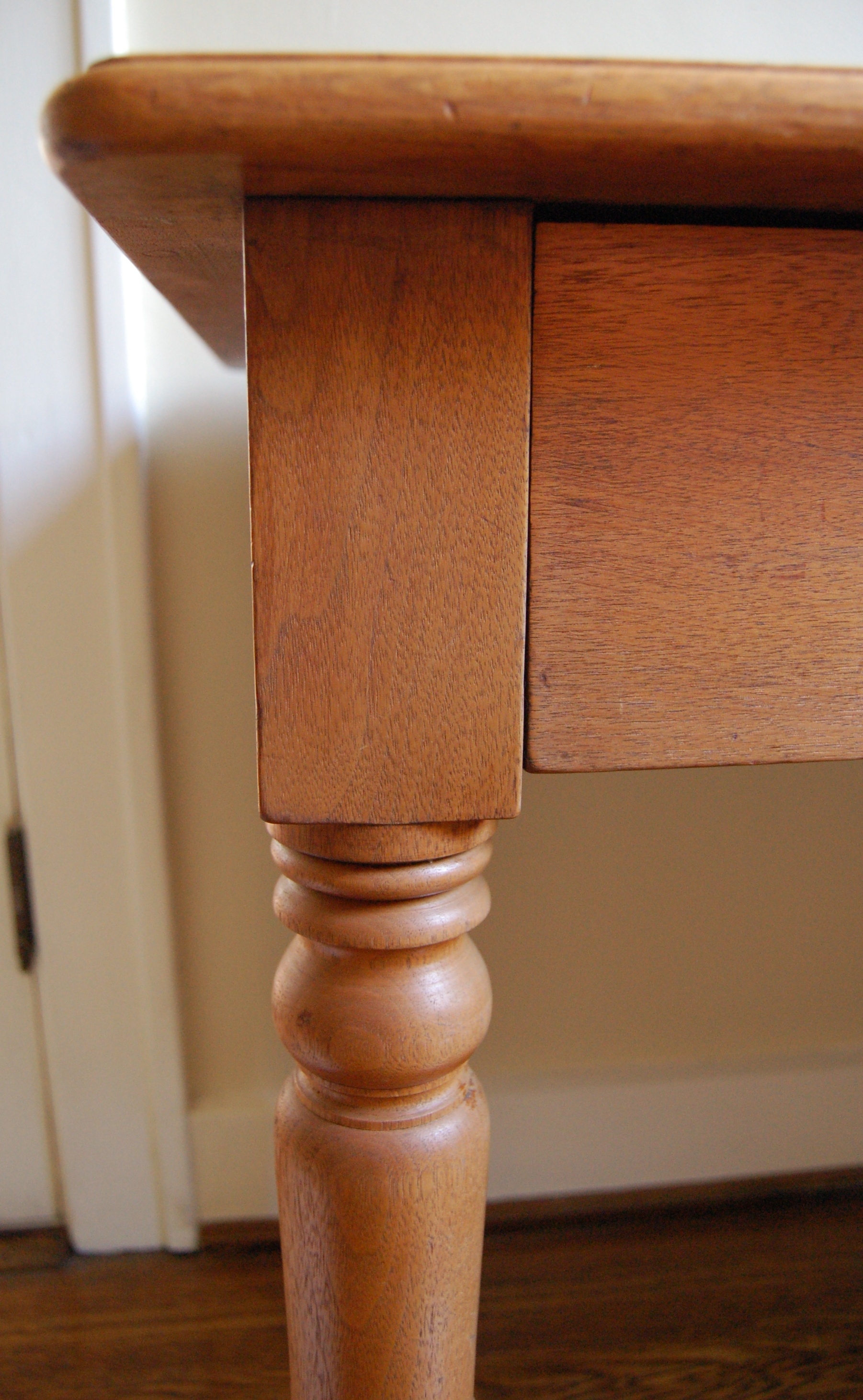 Walnut American Sheraton Writing Desk