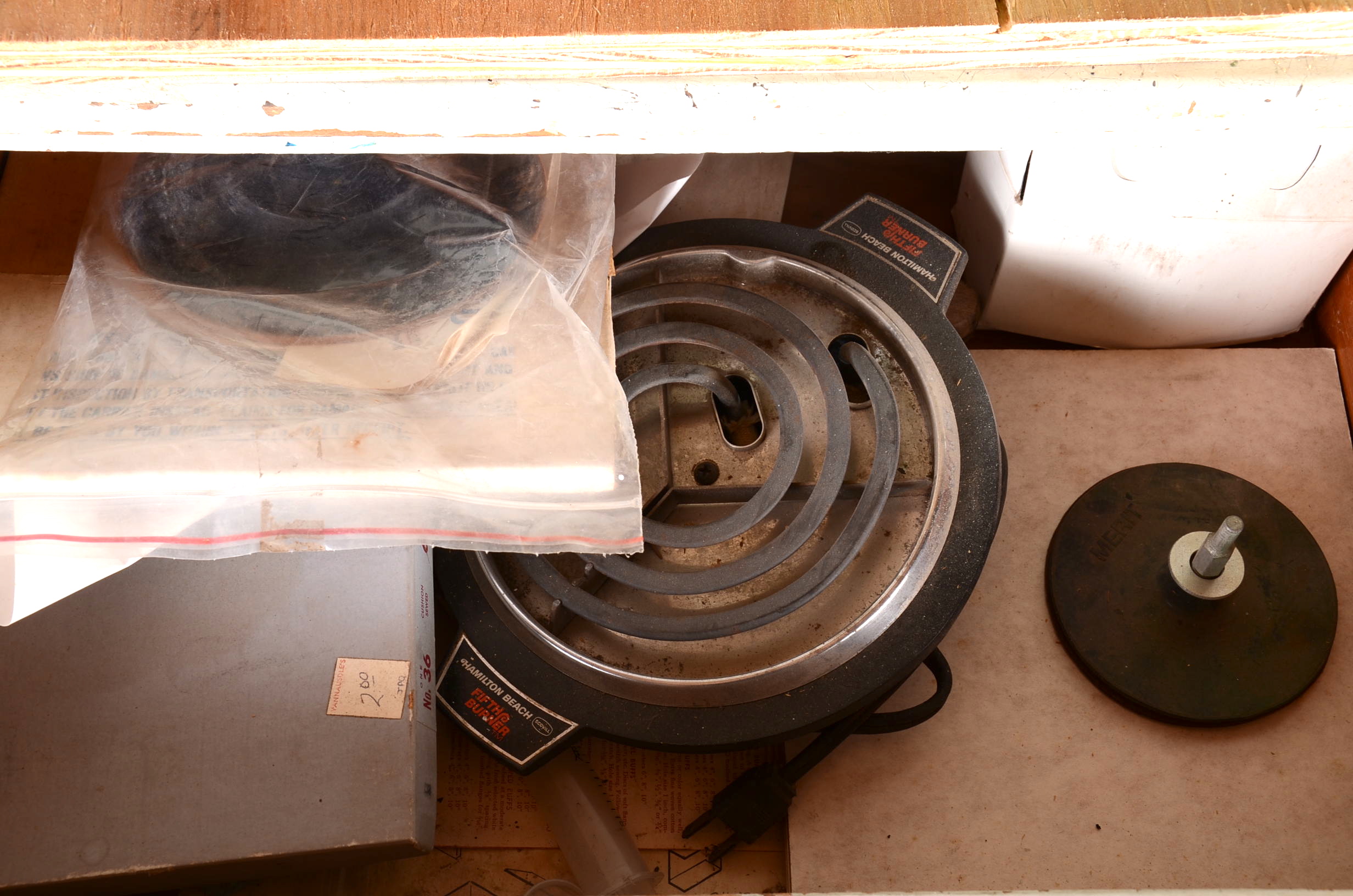 Rock Polisher's Tools and Chest