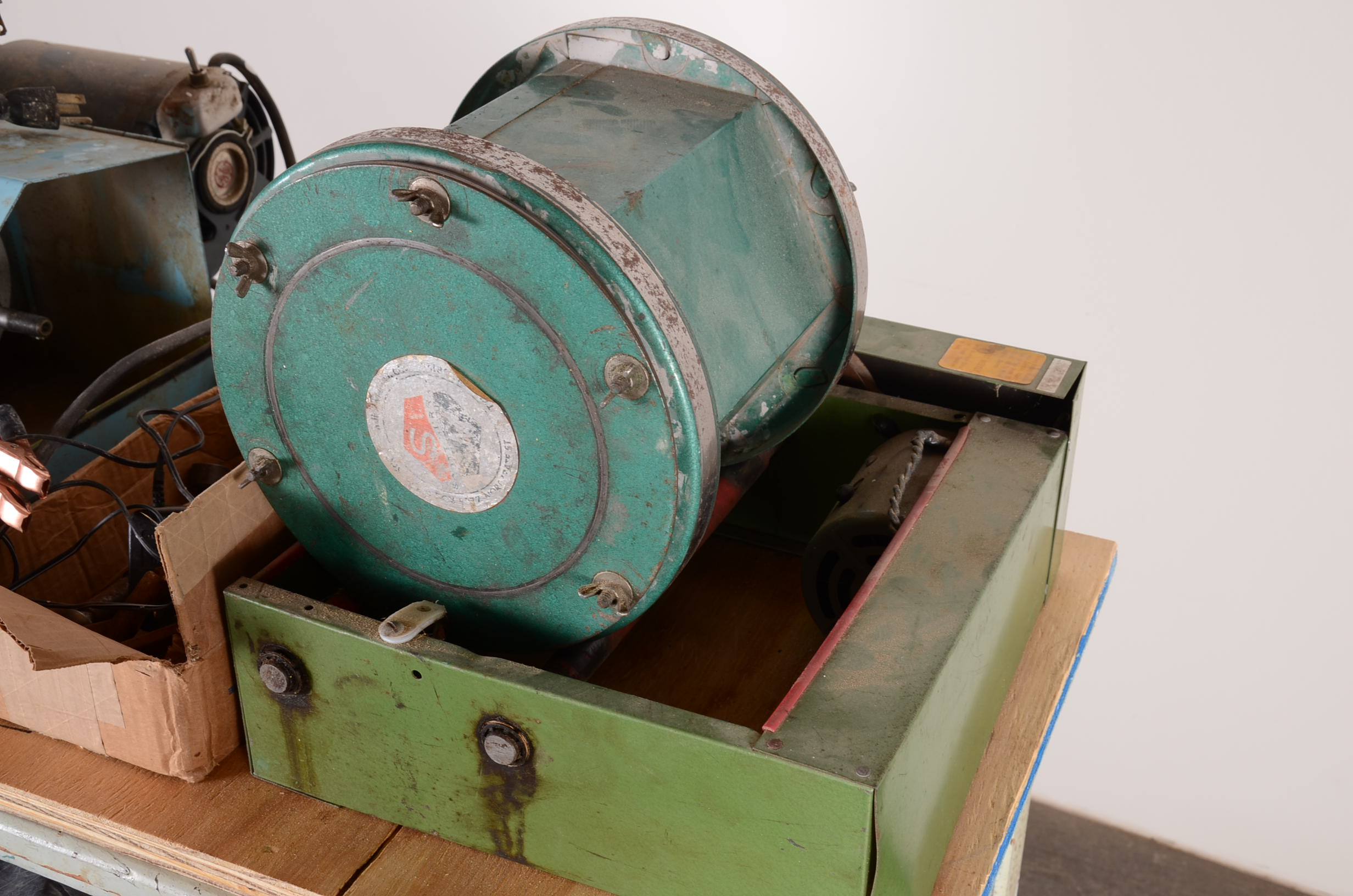 Rock Polisher's Tools and Chest