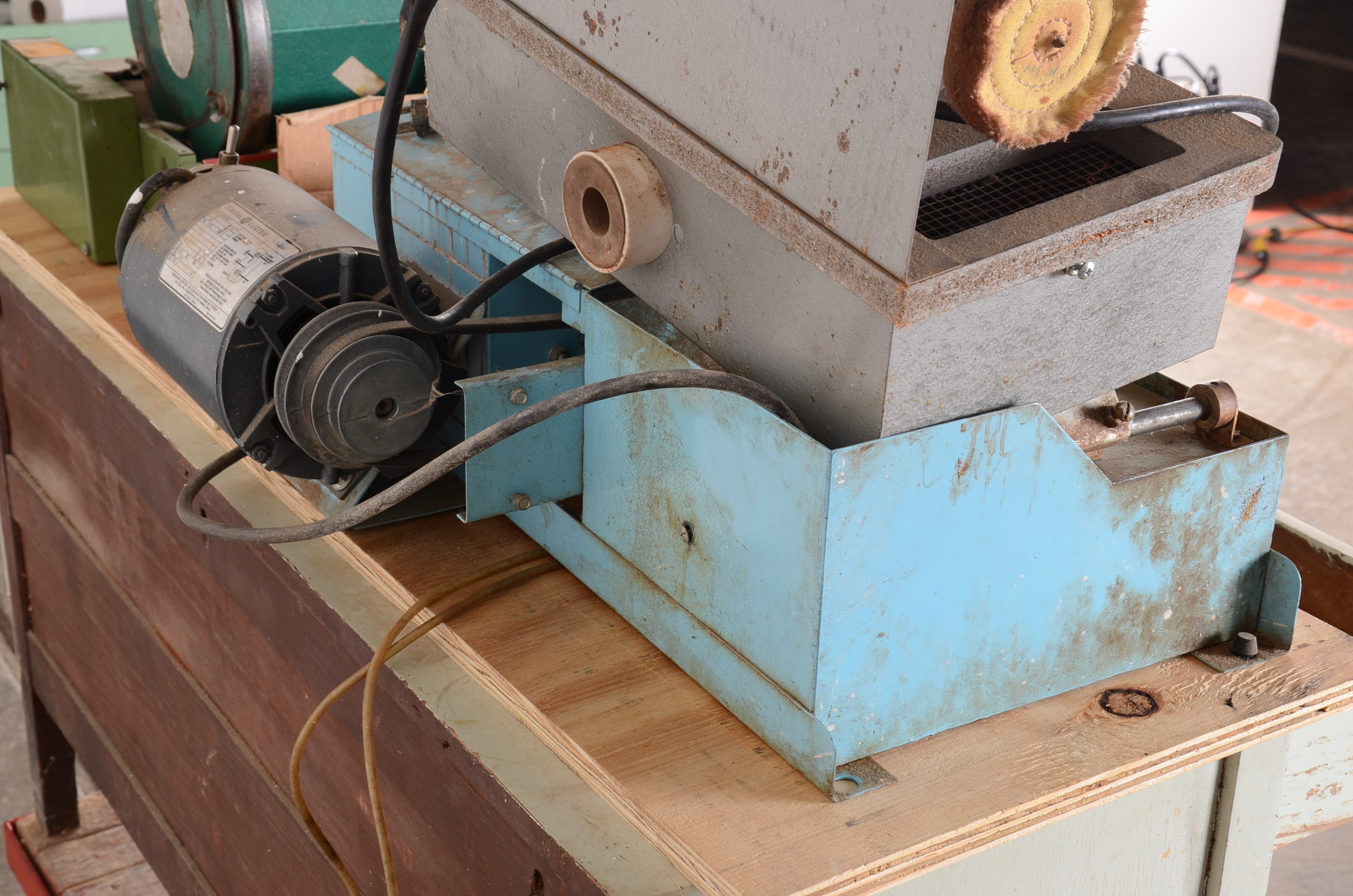 Rock Polisher's Tools and Chest