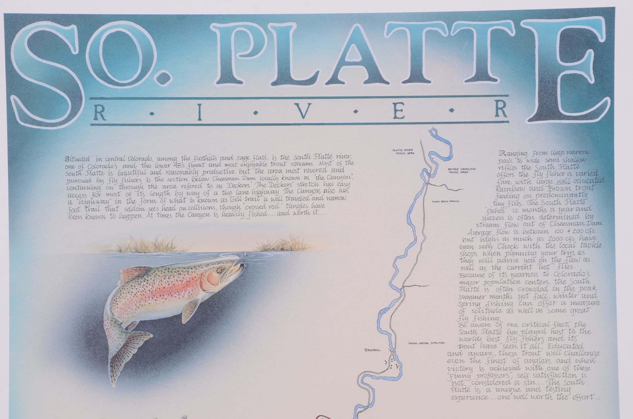 Collection of Glen West Fishing River Prints