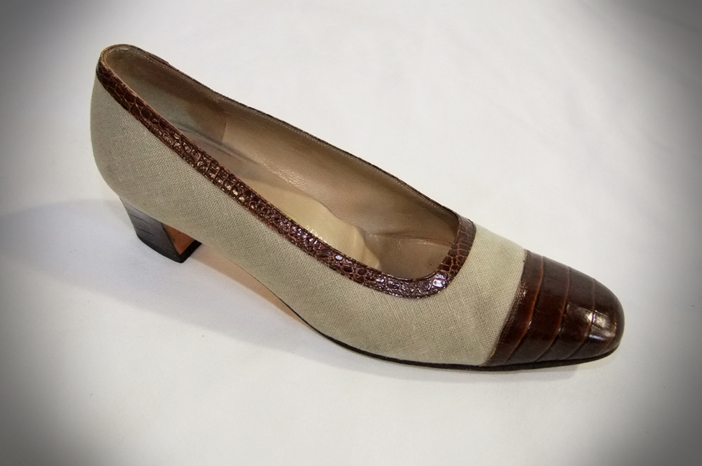 Three Pair of Vintage Salvatore Ferragamo Ladies Shoes