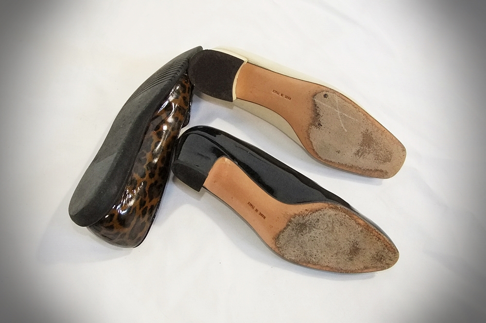 Three Pair of Vintage Salvatore Ferragamo Ladies Shoes