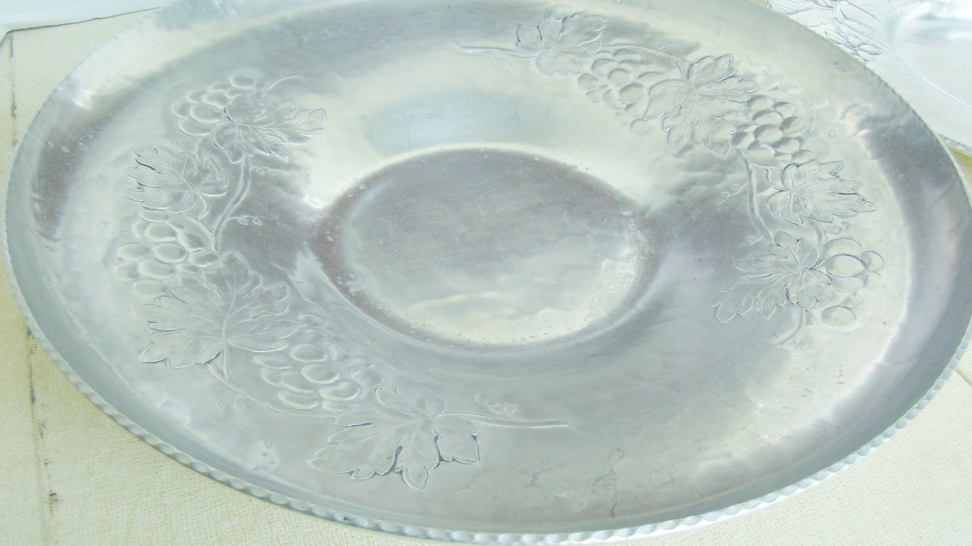 Vintage Mid Century Modern Hand Forged Metal Trays From Everlast Metal Co.