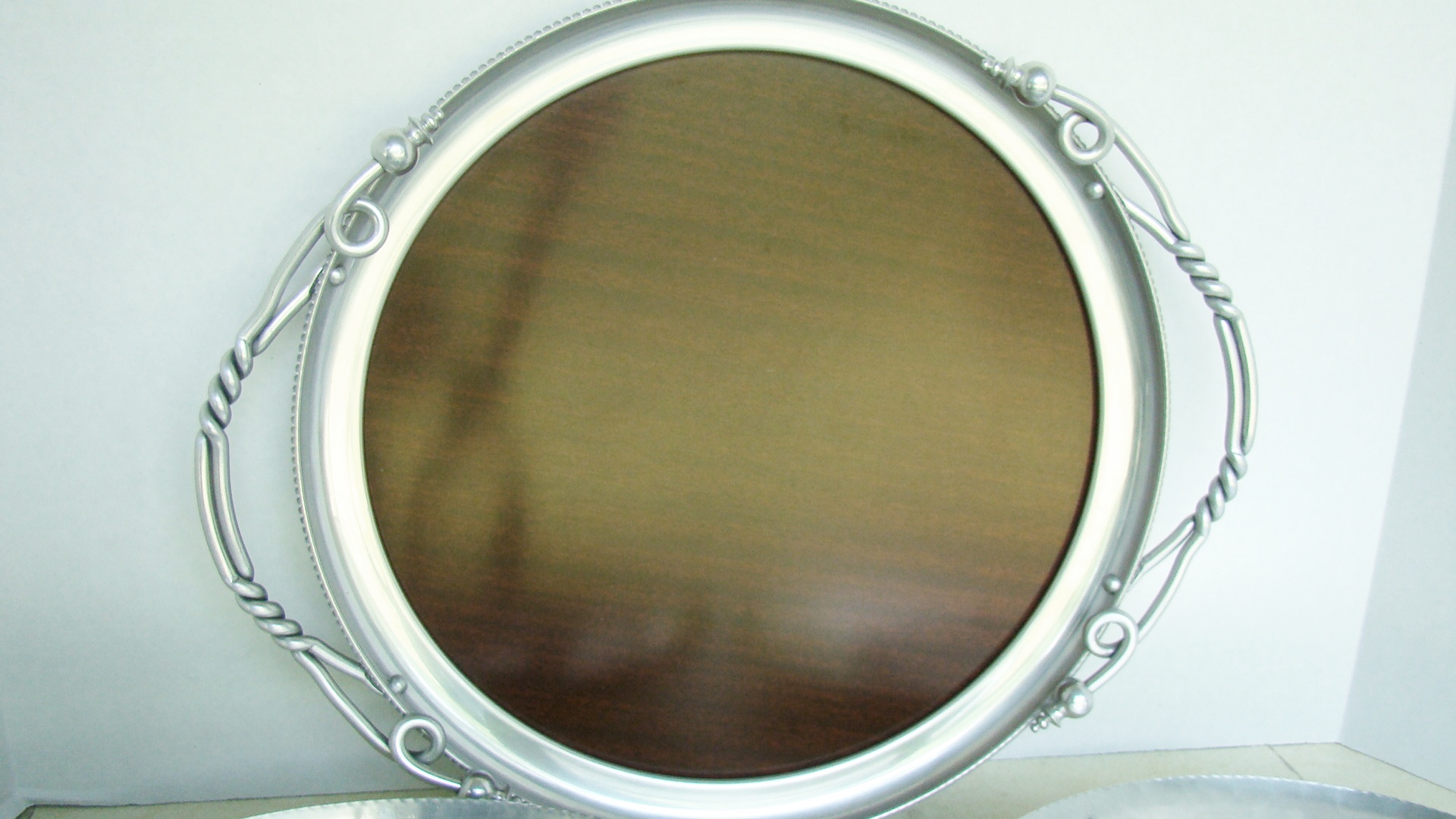 Vintage Mid Century Modern Hand Forged Metal Trays From Everlast Metal Co.