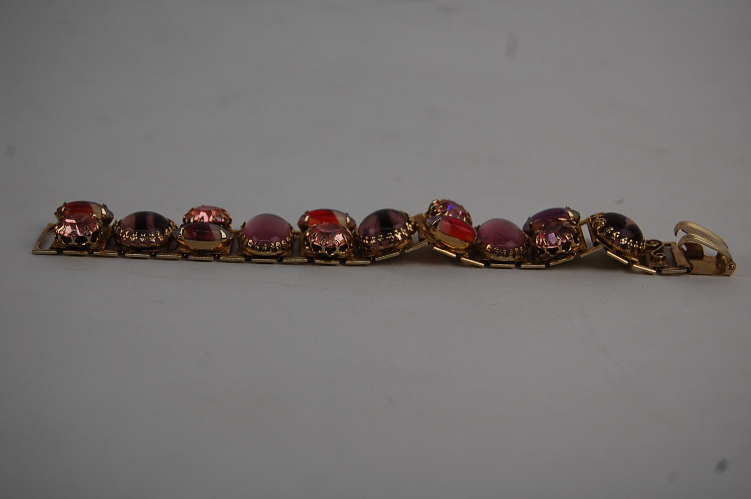Pink Rhinestone Bracelet