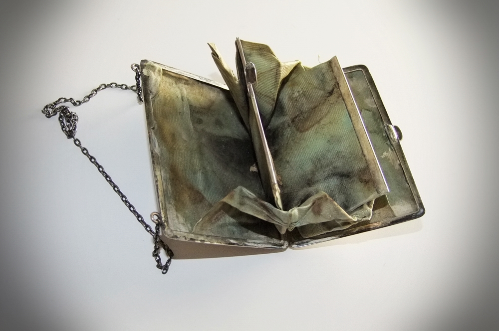 Victorian 19th Century Sterling Silver Chain Purse 