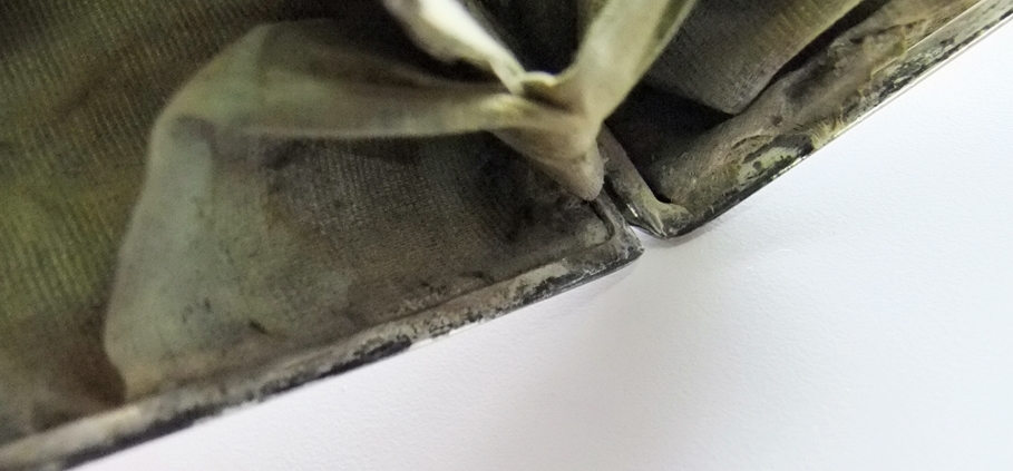 Victorian 19th Century Sterling Silver Chain Purse 