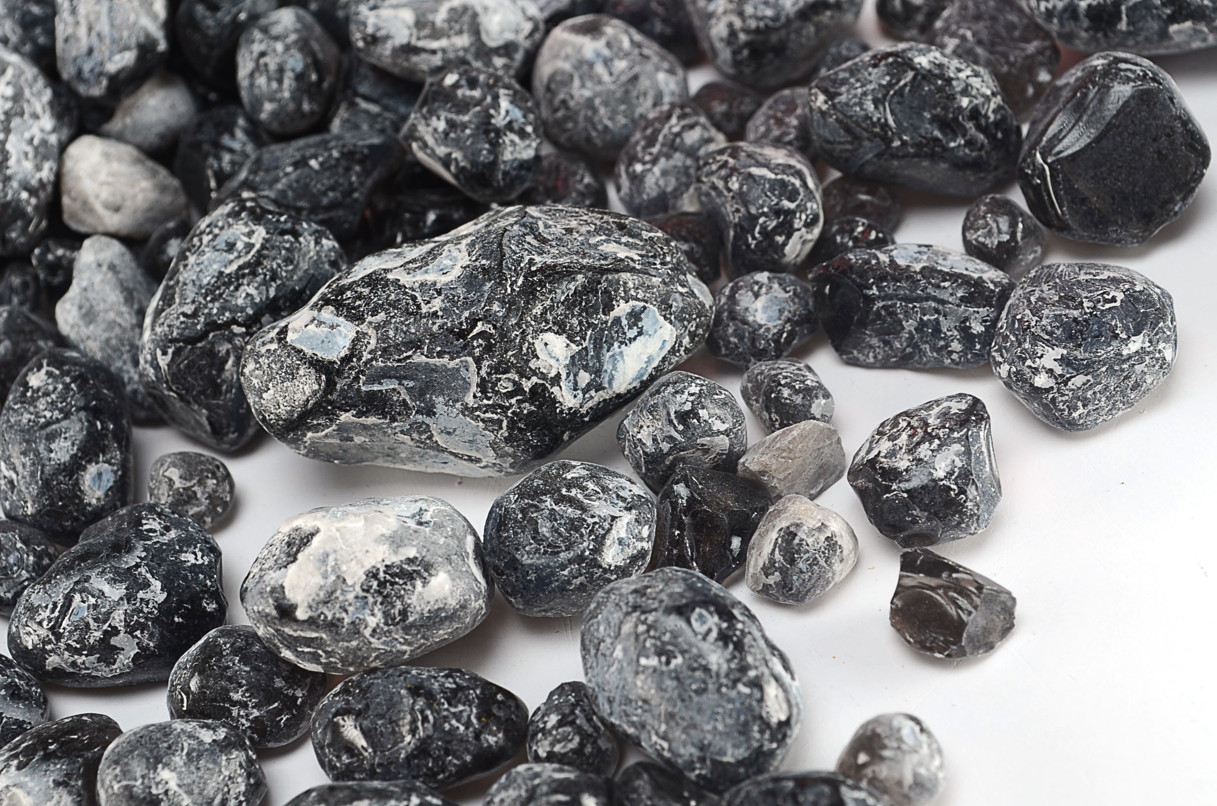 Unpolished Obsidian Stones