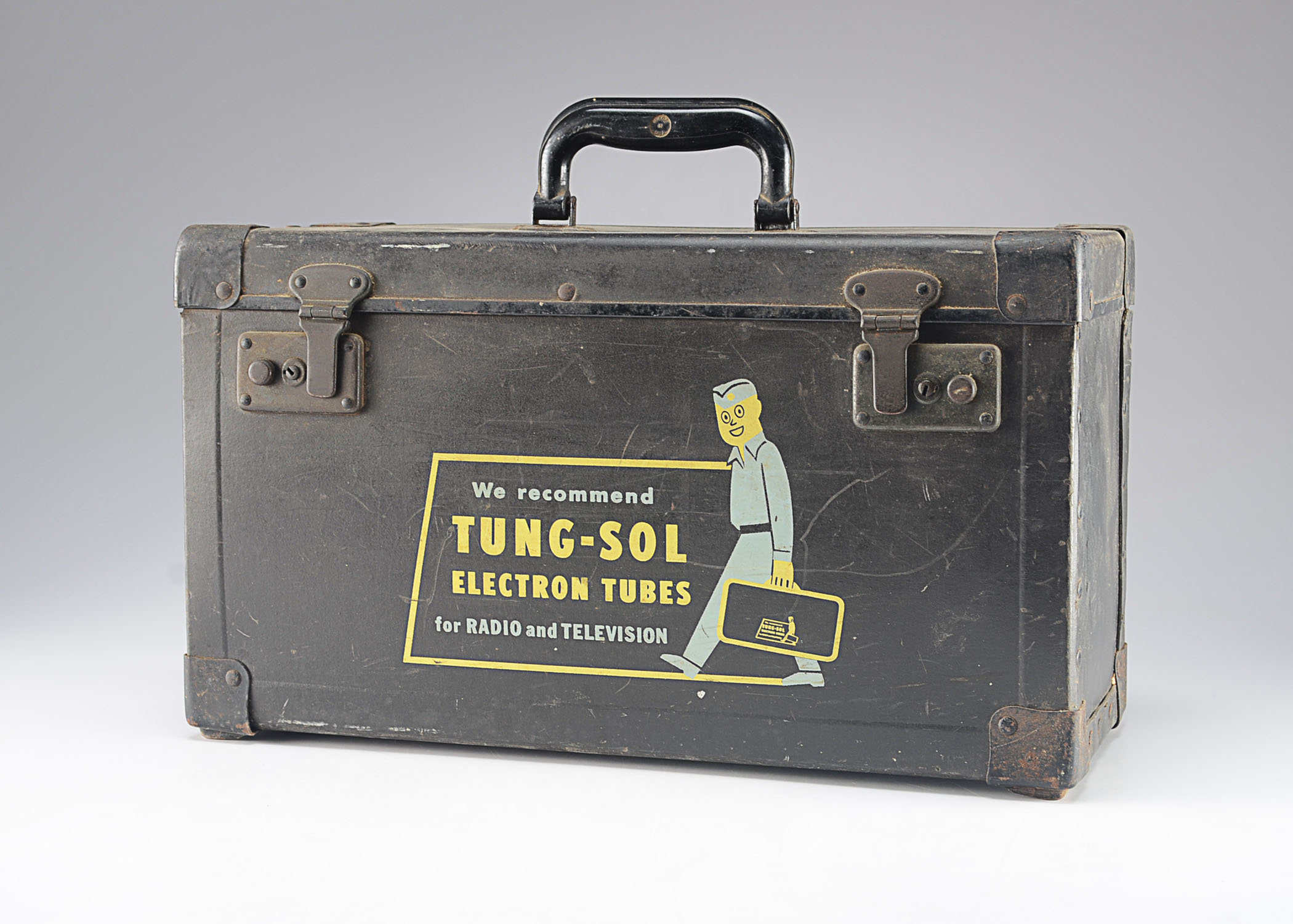 Vintage Tung-Sol Tool and Tube Carrying Case