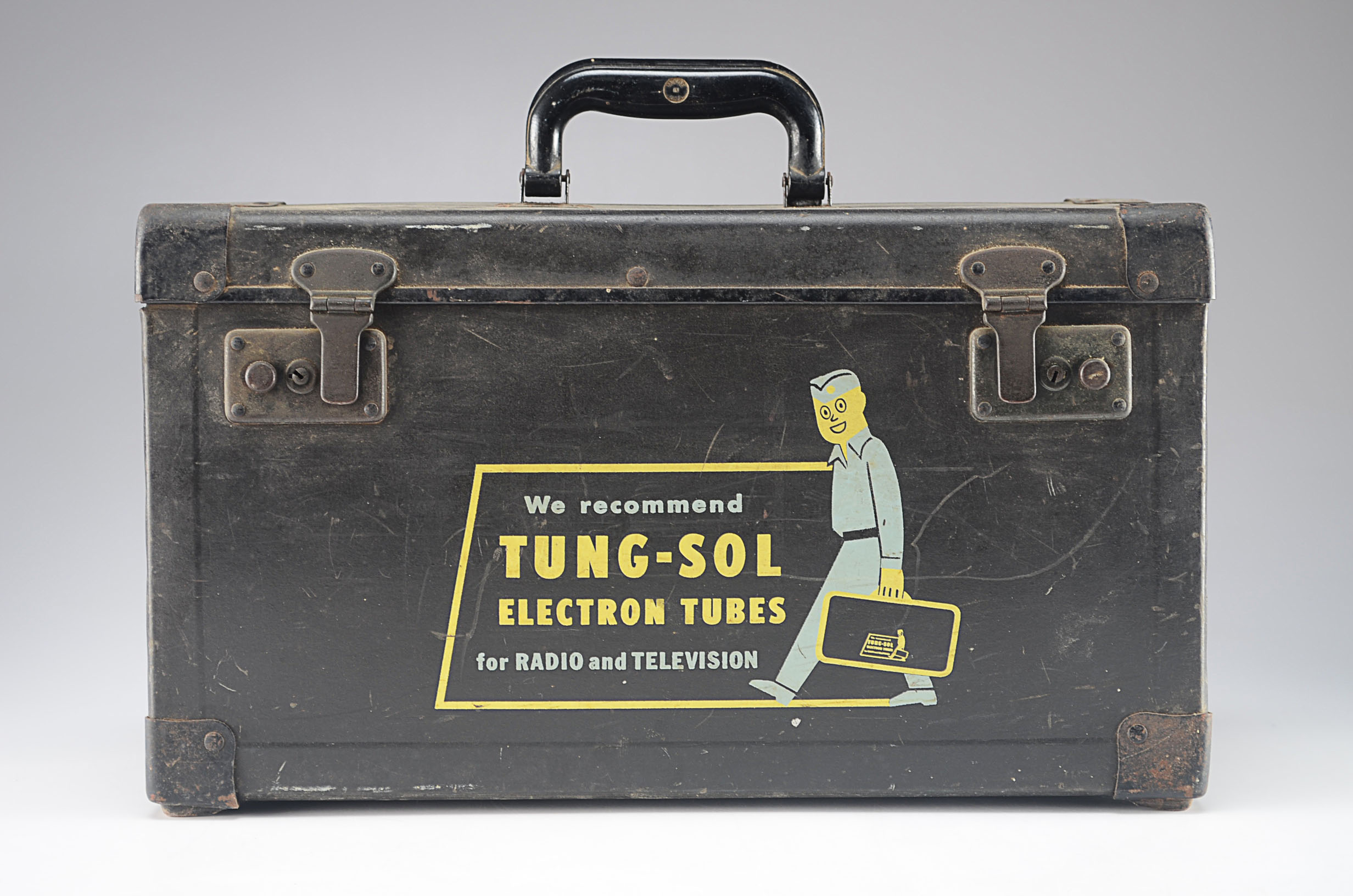 Vintage Tung-Sol Tool and Tube Carrying Case