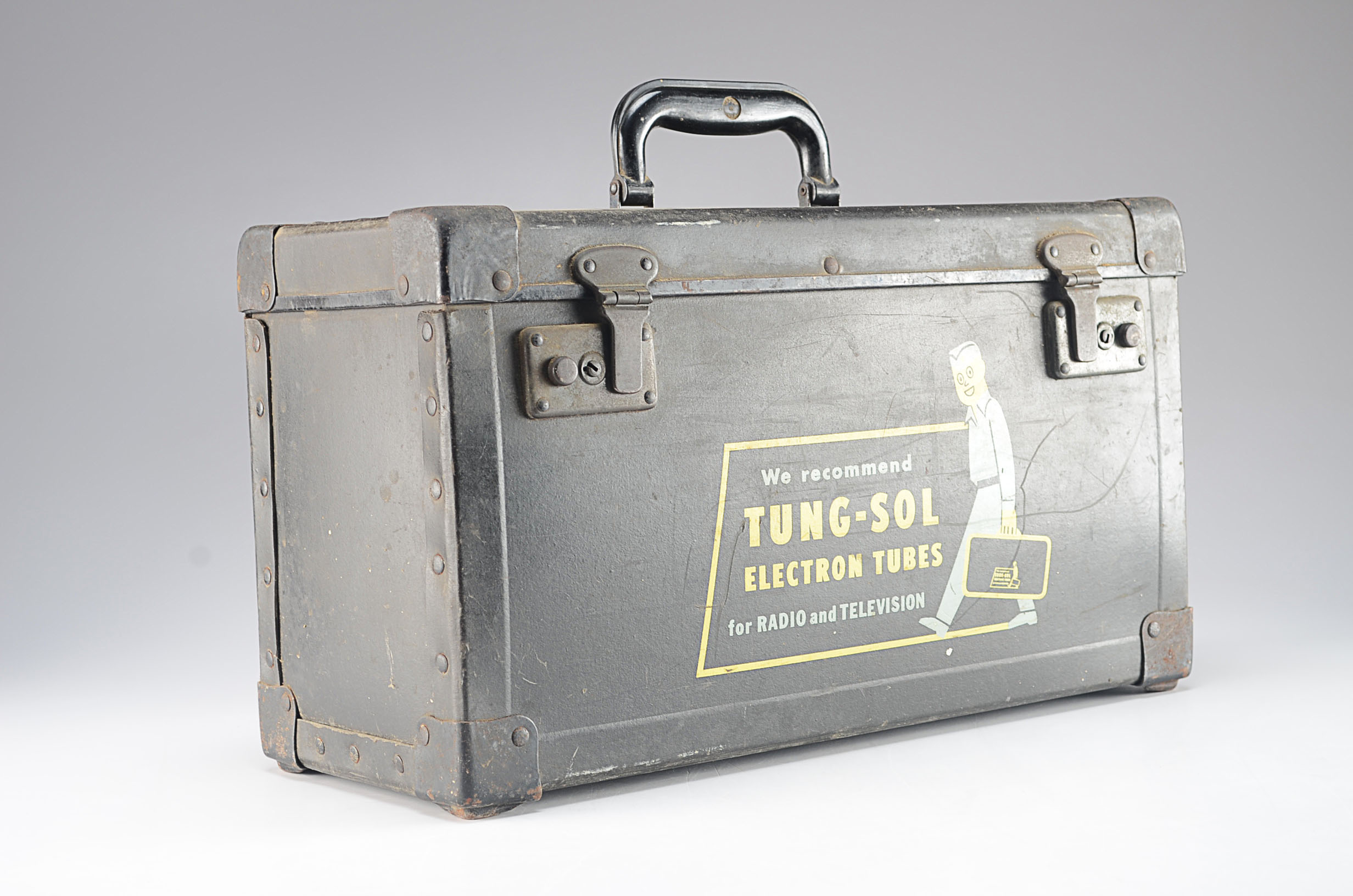 Vintage Tung-Sol Tool and Tube Carrying Case