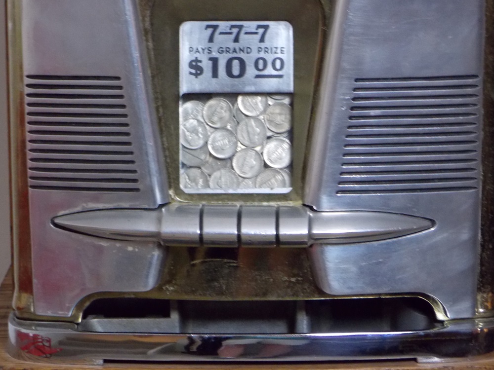 Antique Mills 777 Hi Top Nickel Slot Machine