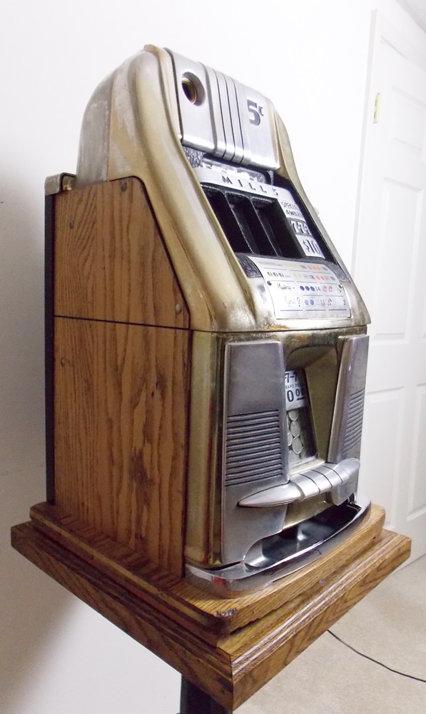 Antique Mills 777 Hi Top Nickel Slot Machine