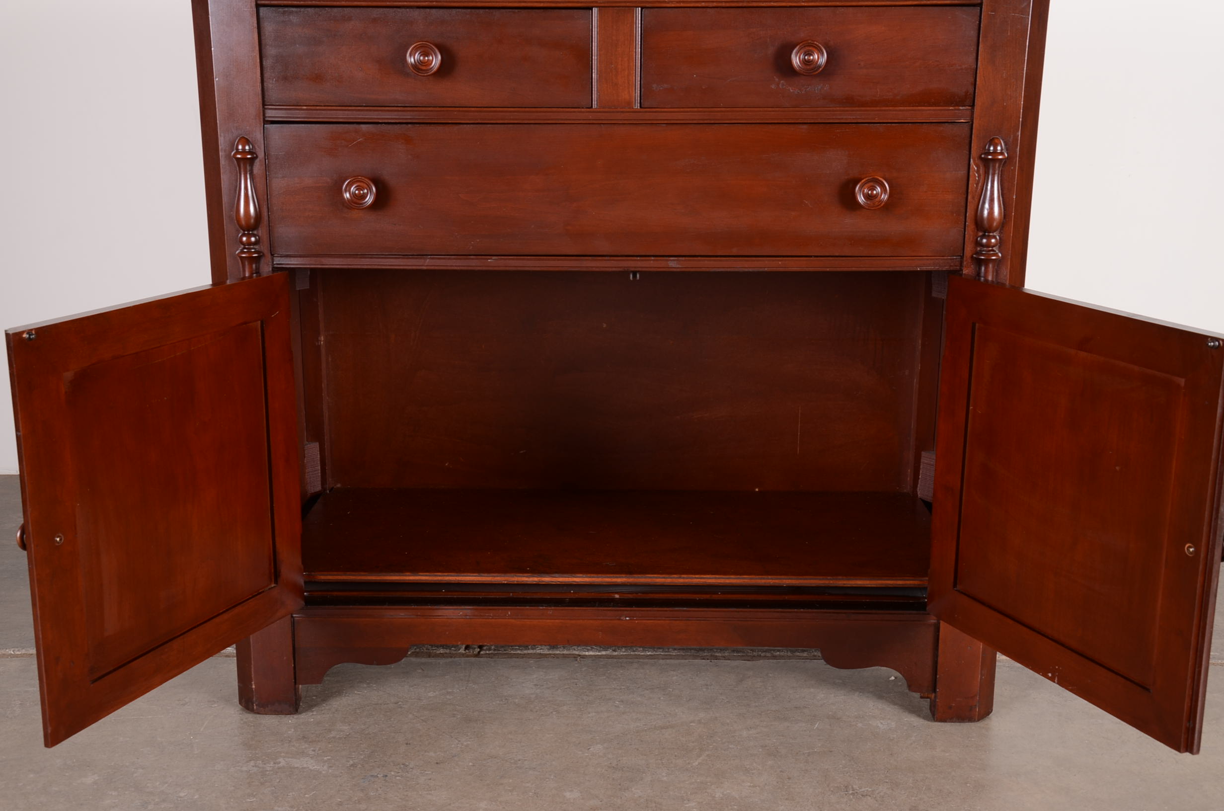 Federal - Style Side Server, in Solid Cherry, by the Park Furniture Company