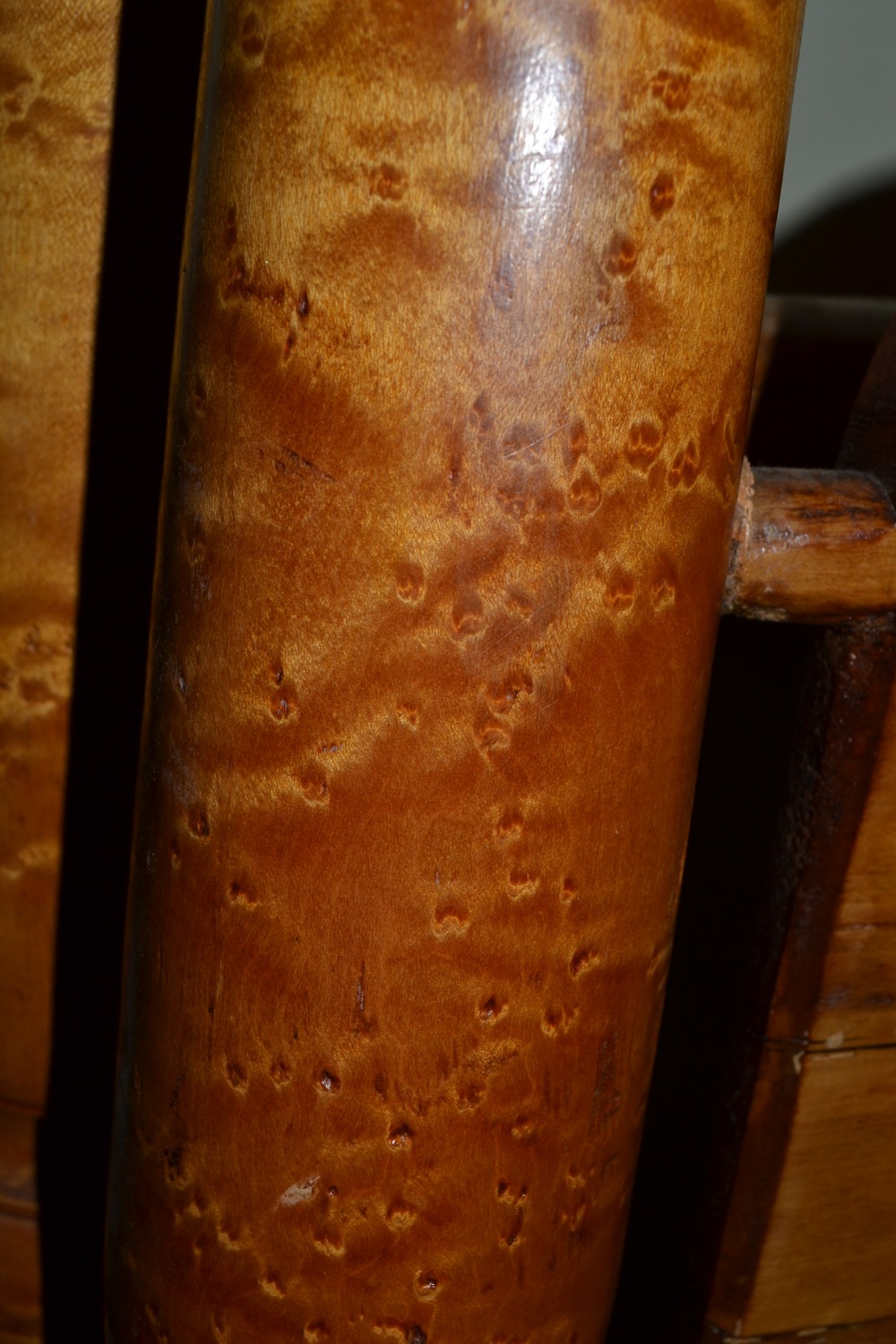 Birdseye Maple Rope Bed 1830's - 1840's