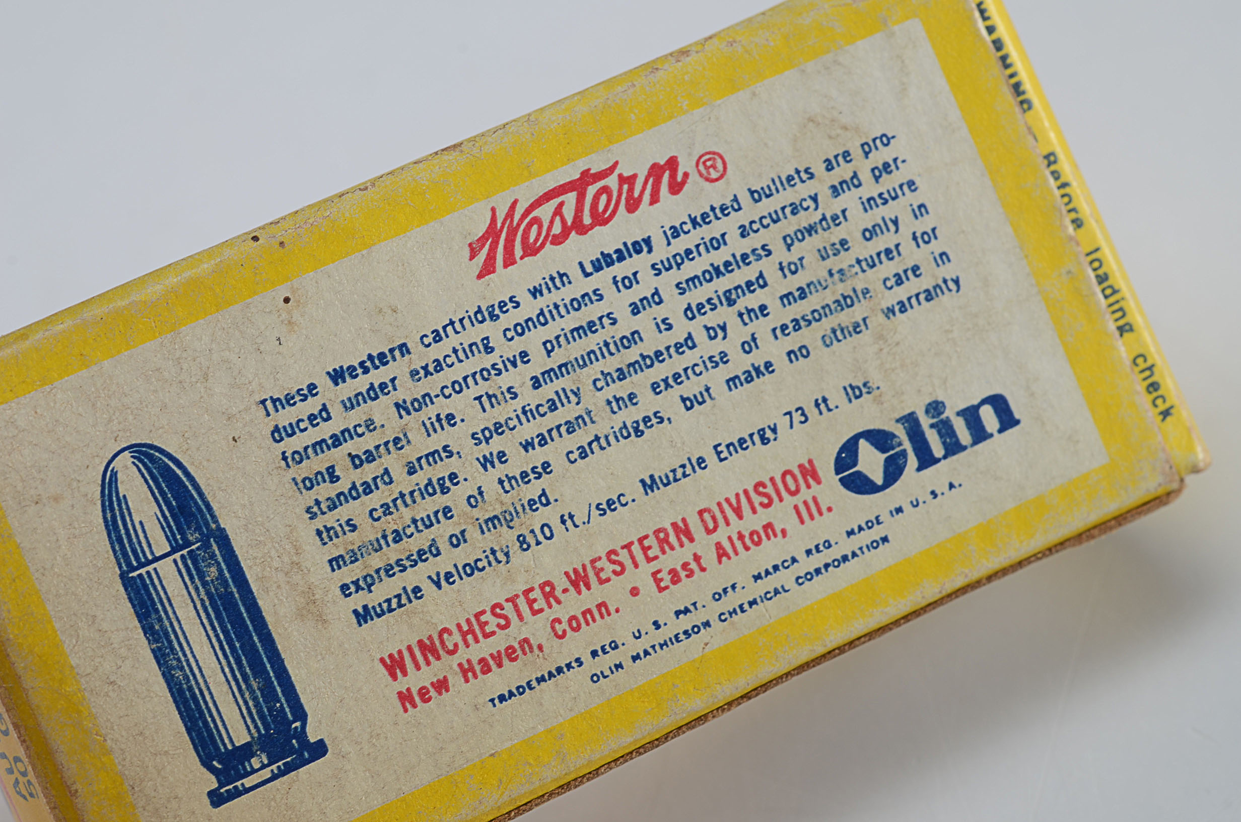 Vintage Set of Western X Center Fire Cartridges