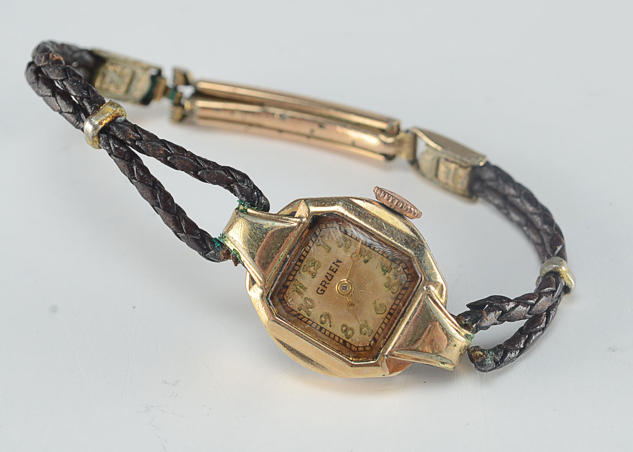 Pairing of Two Antique Gruen Lady's Watches