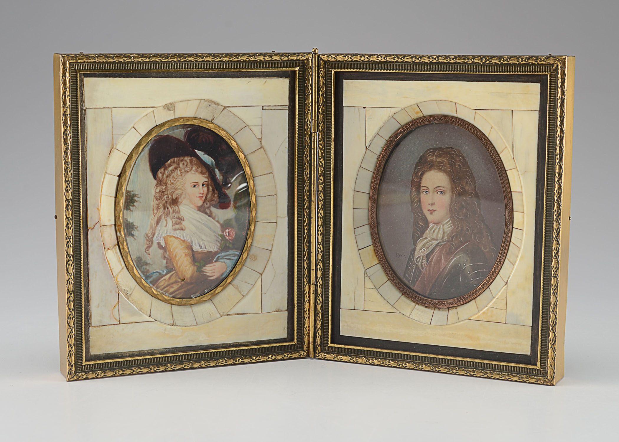 Two 18th Century Miniature Portraits