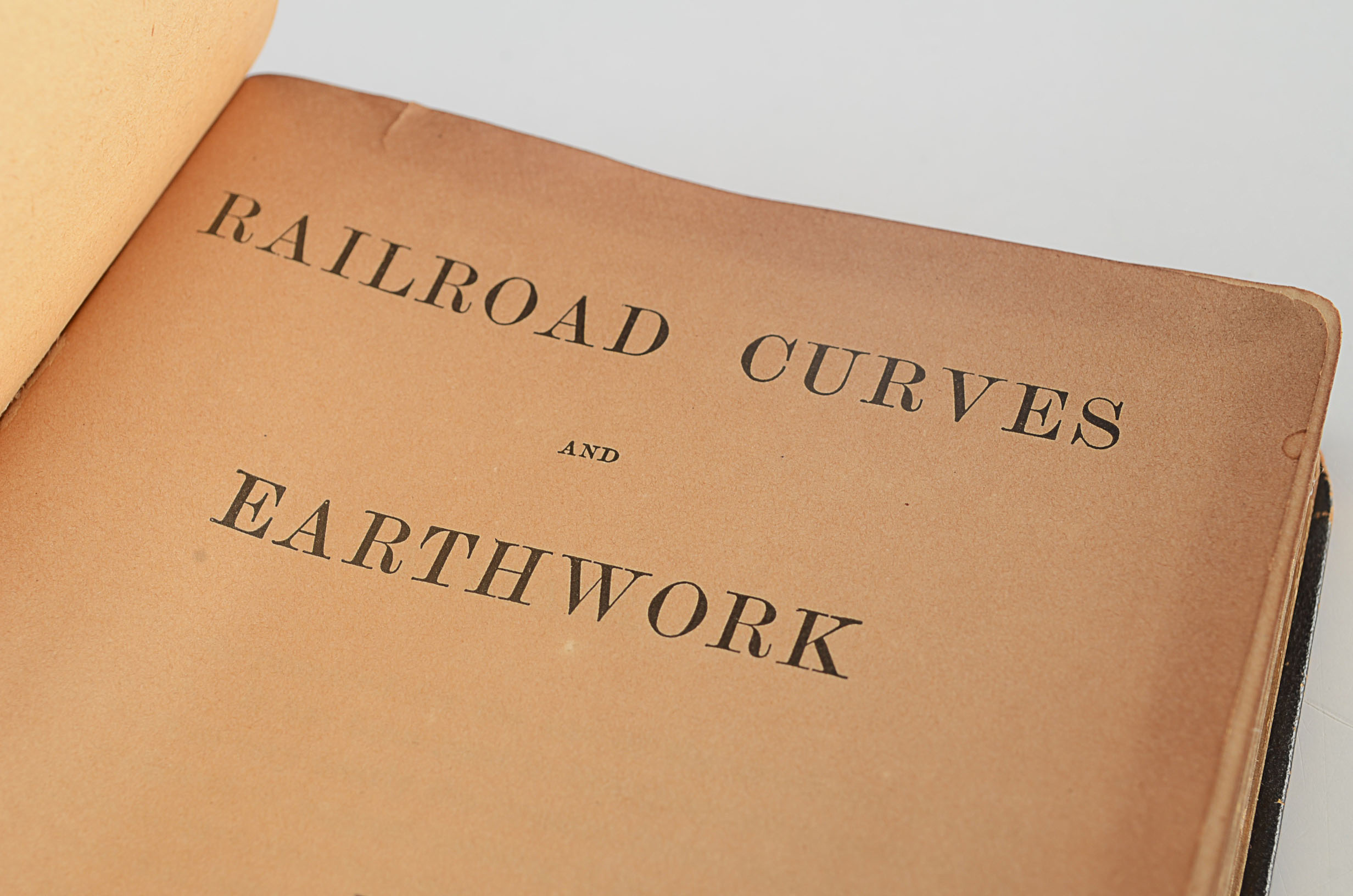 Two Antique Surveyors Books