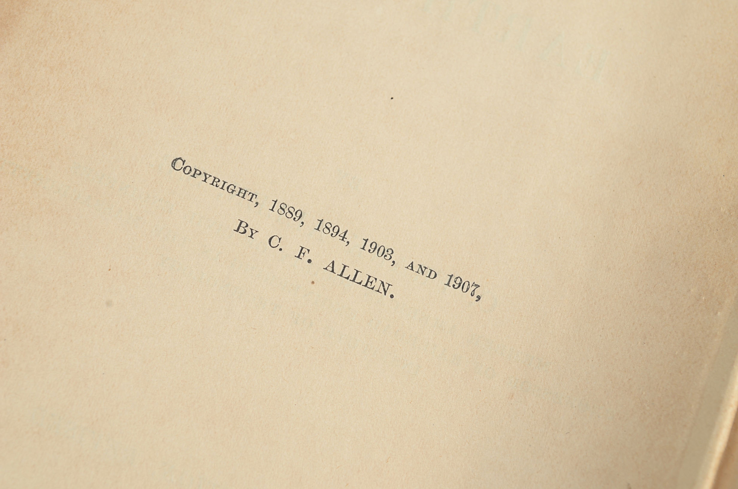 Two Antique Surveyors Books