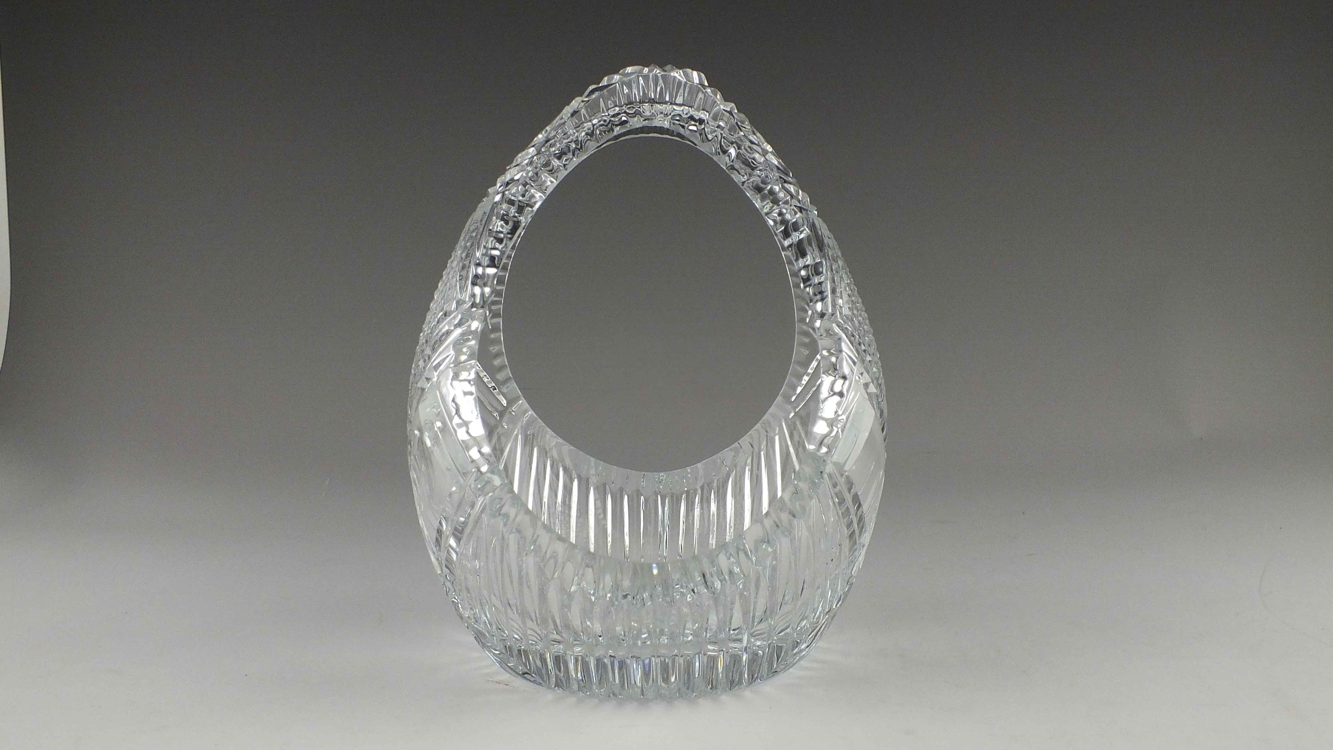 Royal Crystal Egg Basket