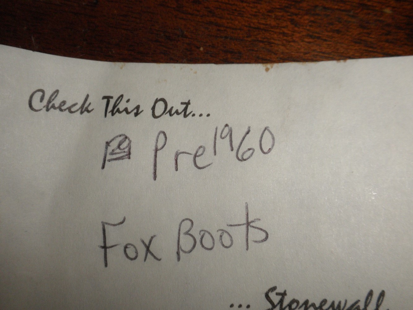 Boy's Fox Western Boots