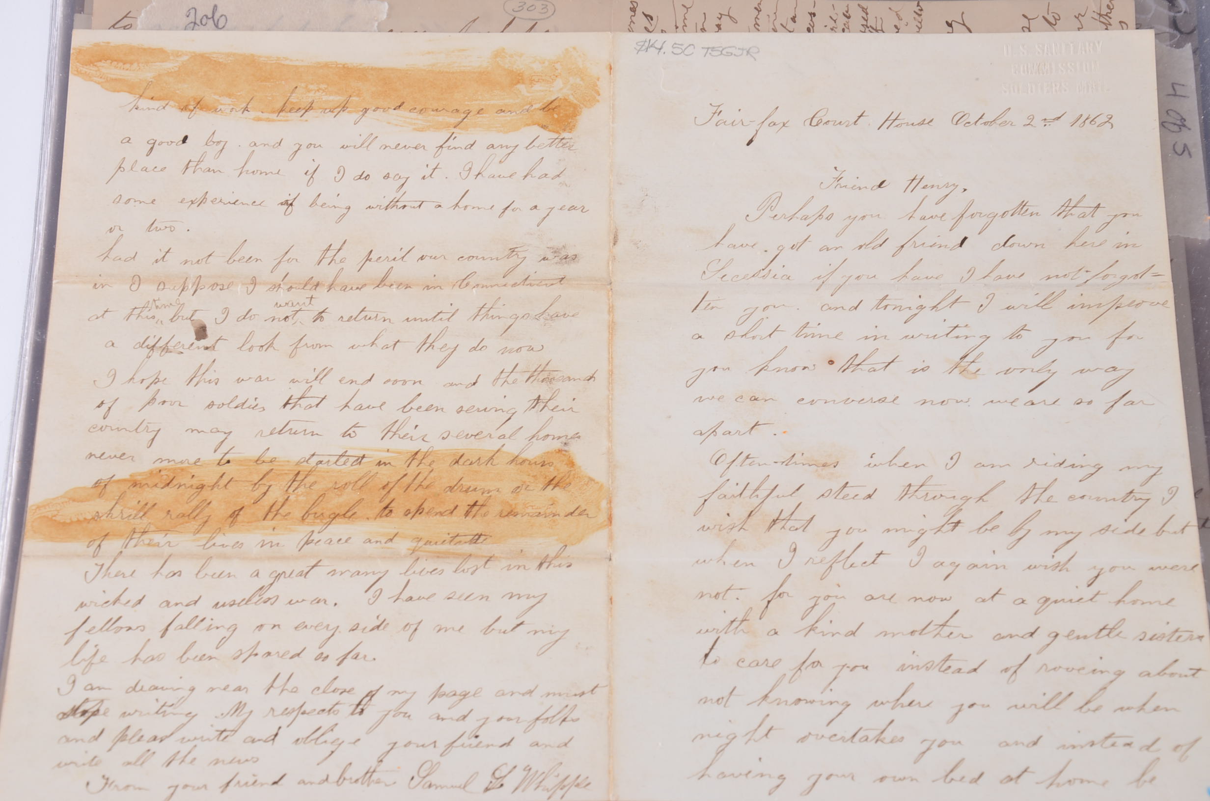 Civil War Soldiers Letters Home