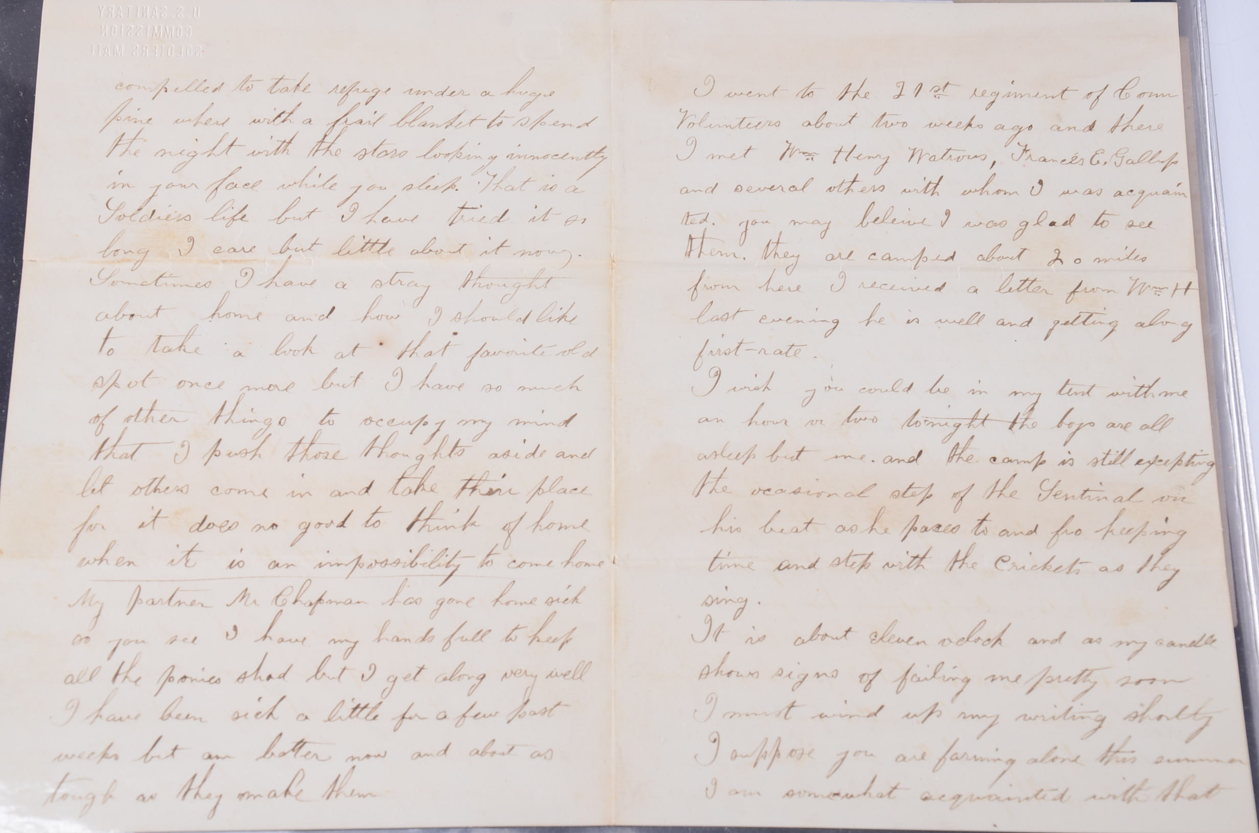 Civil War Soldiers Letters Home