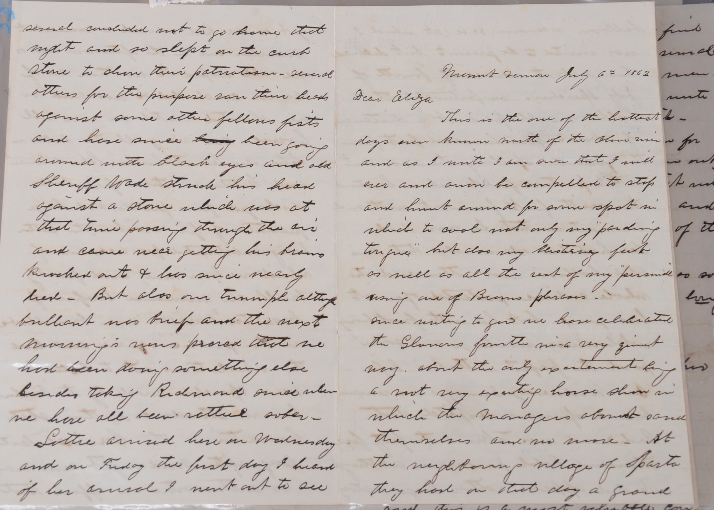 Letters from Civil War Soldiers Home