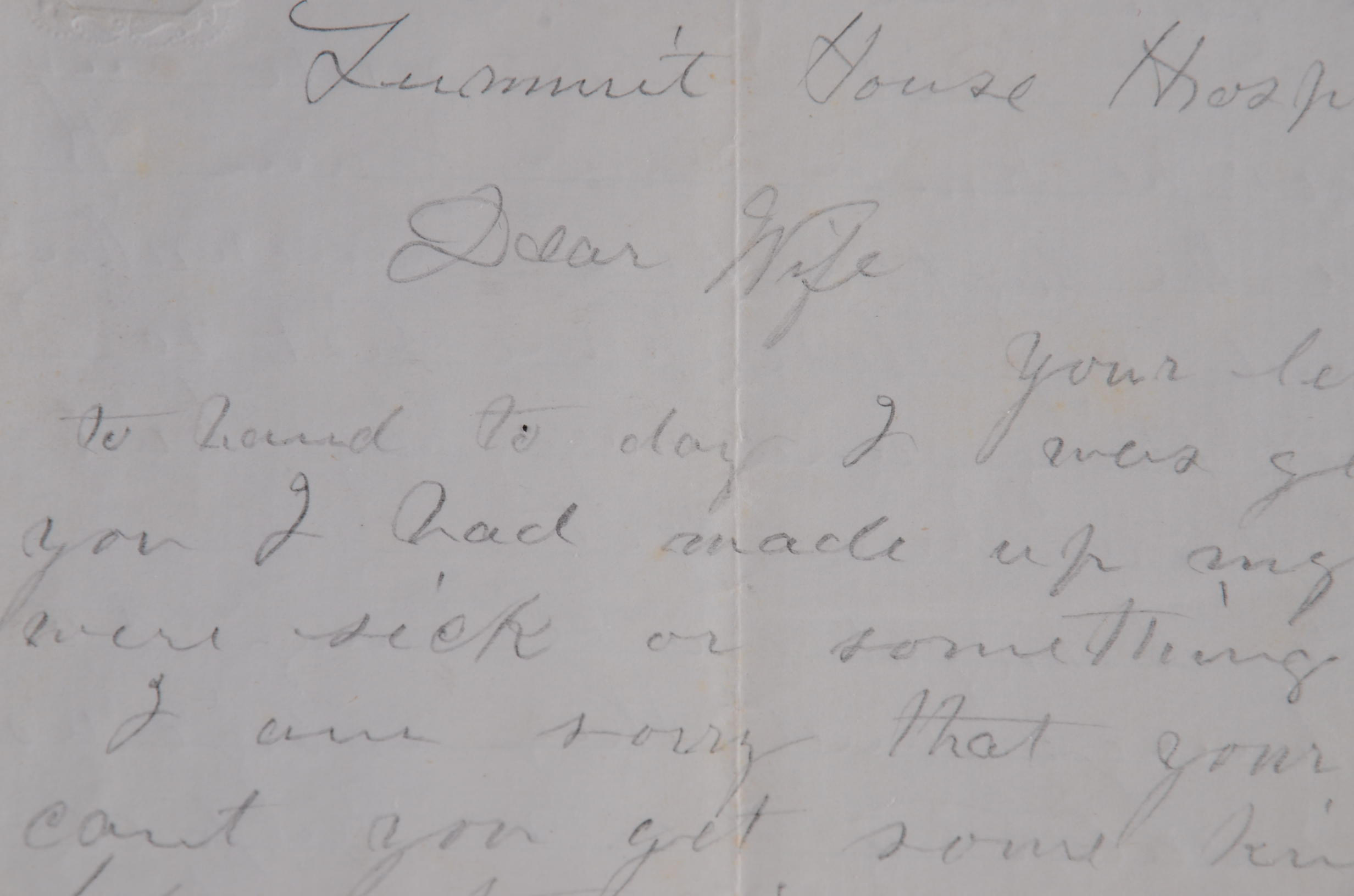 Letters from Civil War Soldiers Home