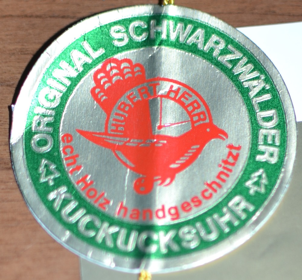 Hubert Herr Black Forest Cuckoo Clock