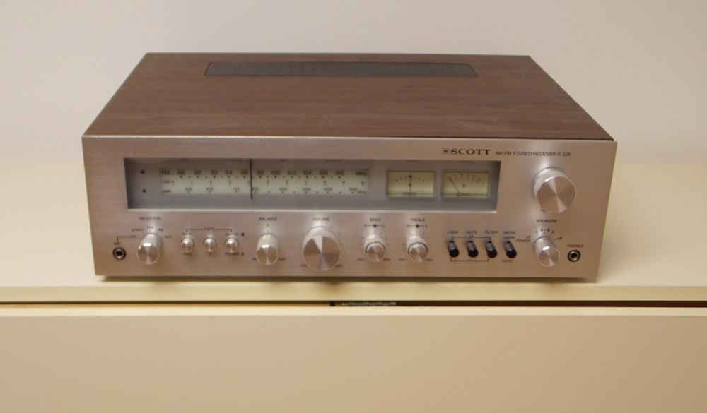 Scott AM/FM Stereo Receiver R 336