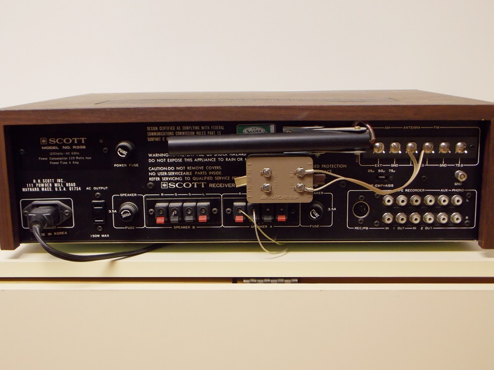 Scott AM/FM Stereo Receiver R 336