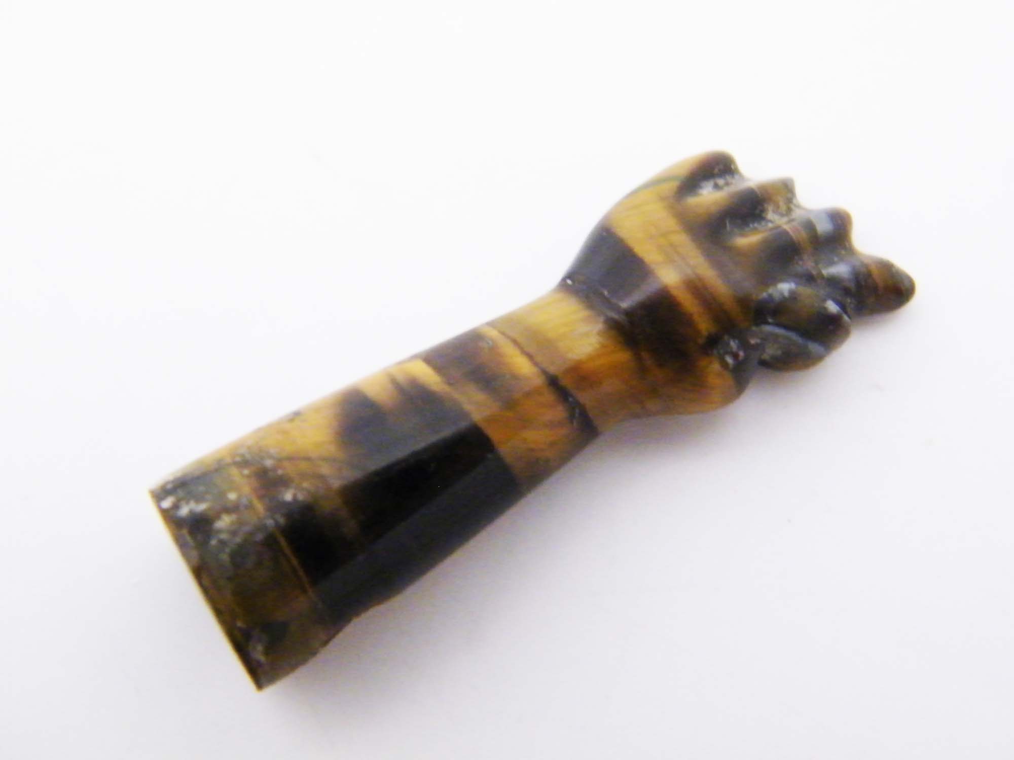 Tiger Eye Fist Pendant