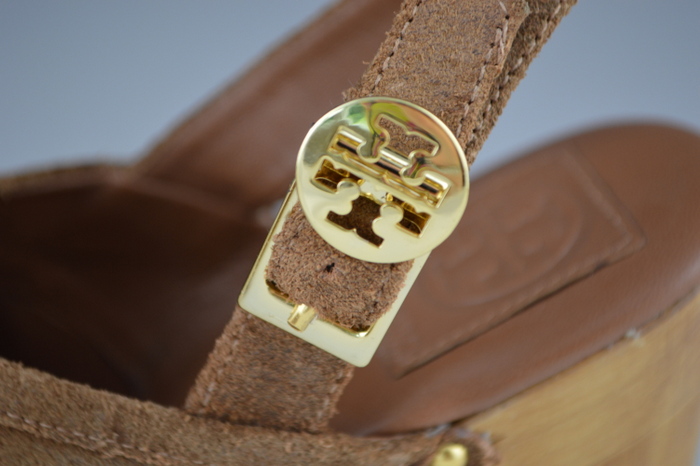 Tory Burch Brayden Suede Slingback Clog - Size 7