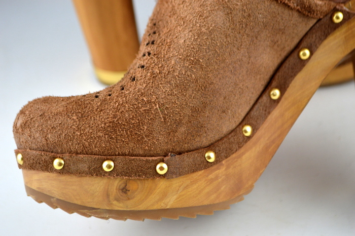 Tory Burch Brayden Suede Slingback Clog - Size 7