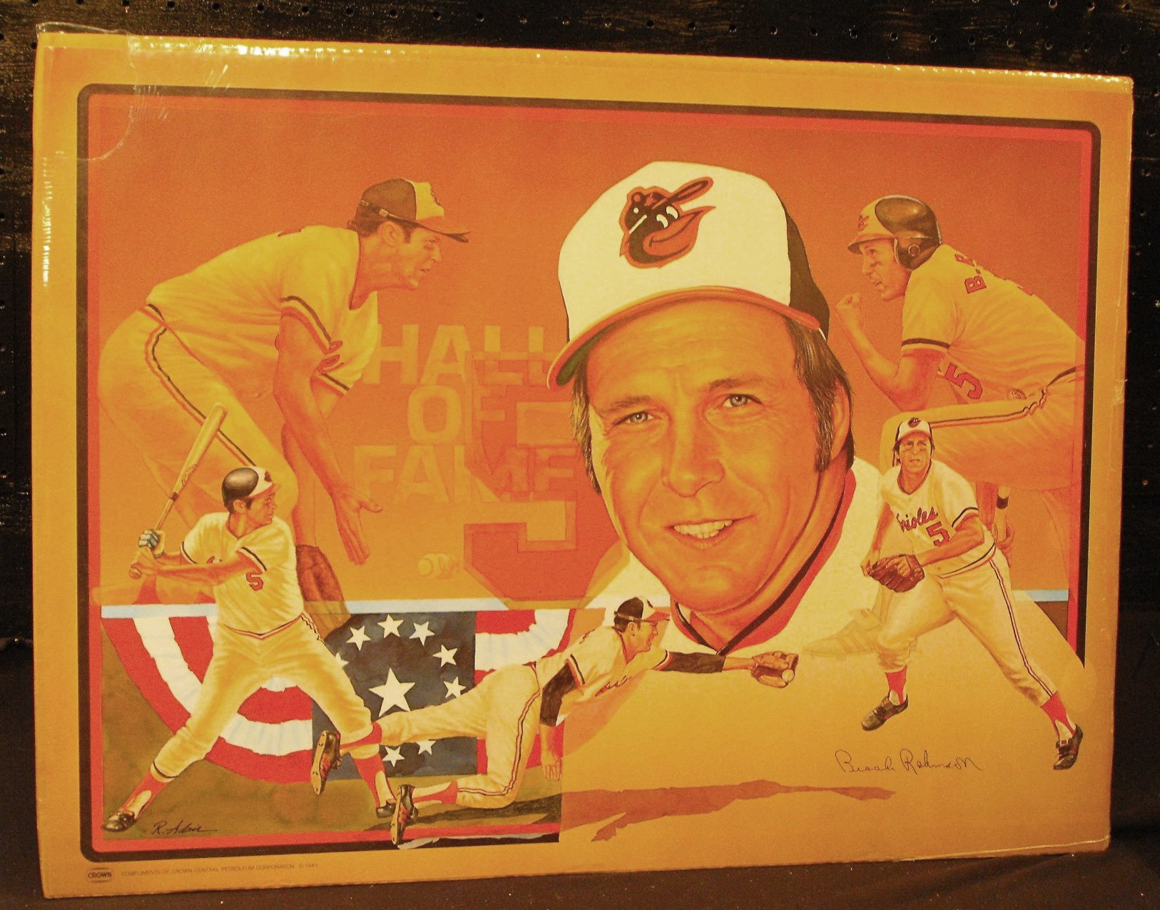 (3) American League Baseball Items B. Robinson, 1956 AL Red Book & Marty Barrett Auto.