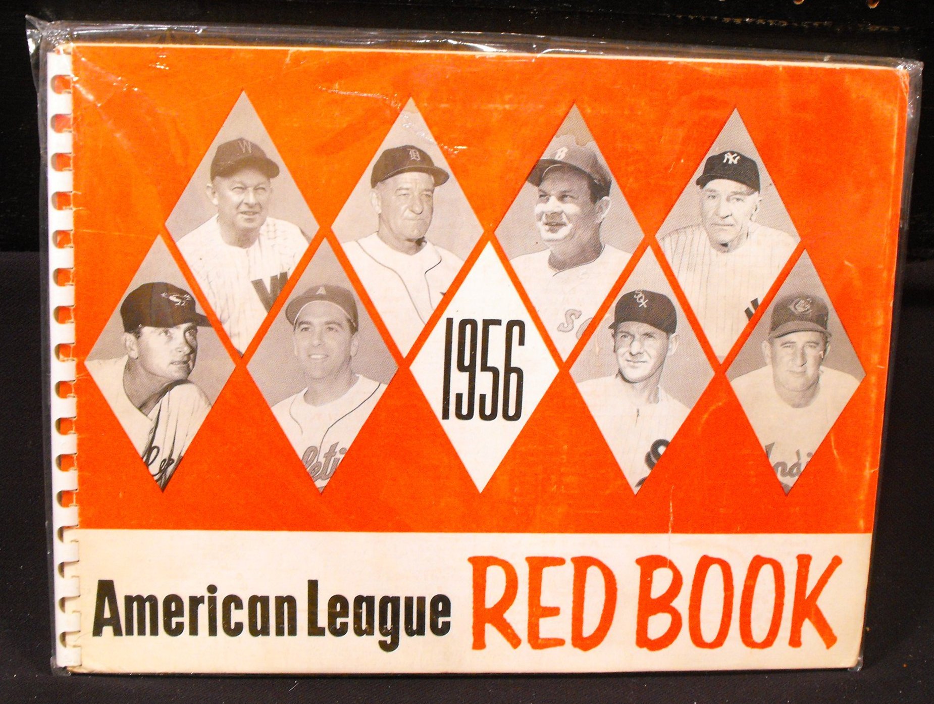 (3) American League Baseball Items B. Robinson, 1956 AL Red Book & Marty Barrett Auto.