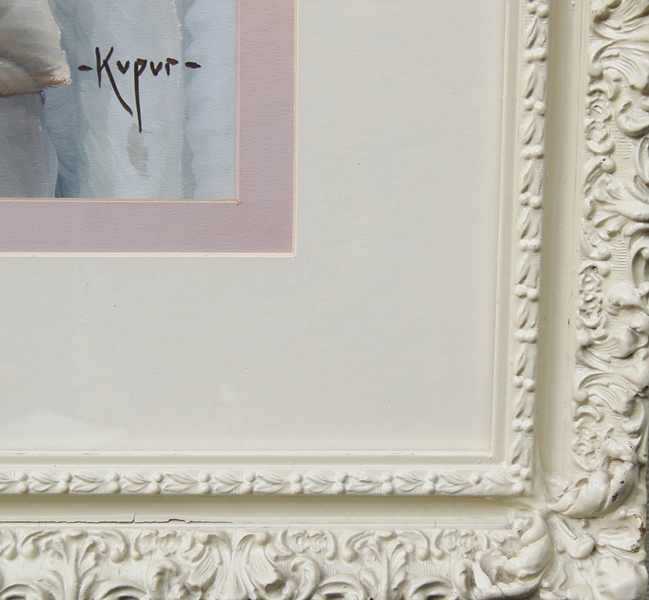 Ruben Kupur Original Watercolor