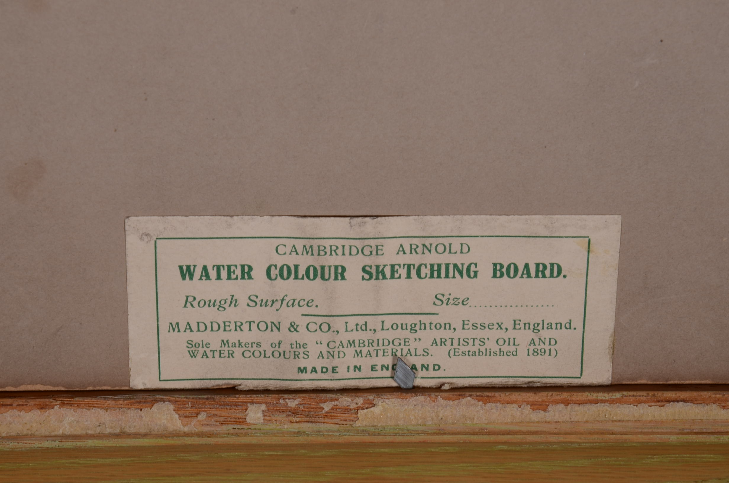 Original J.W. Goyyard Watercolor on Paper Painting