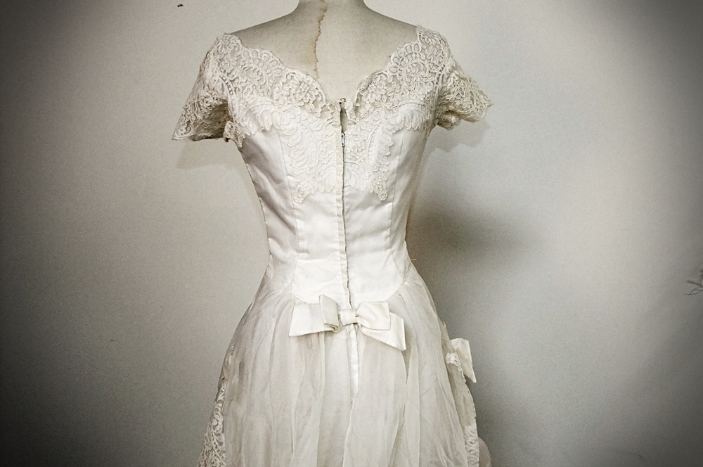 Two Vintage Wedding Gowns