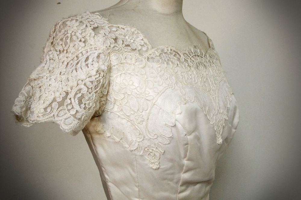 Two Vintage Wedding Gowns