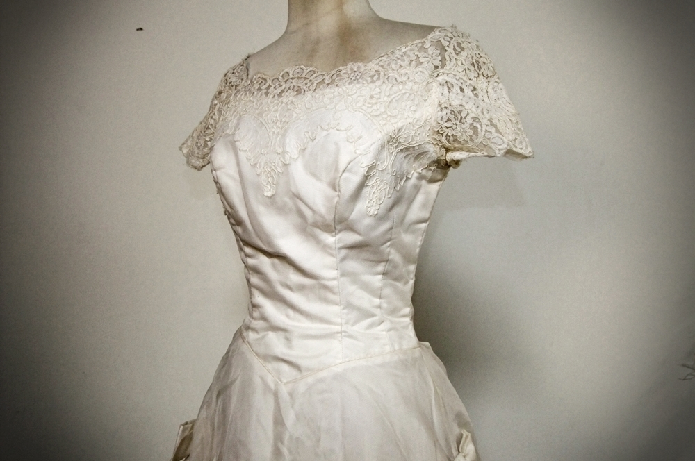 Two Vintage Wedding Gowns