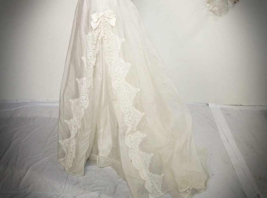Two Vintage Wedding Gowns