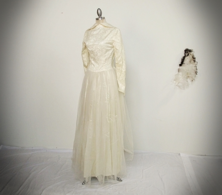 Two Vintage Wedding Gowns
