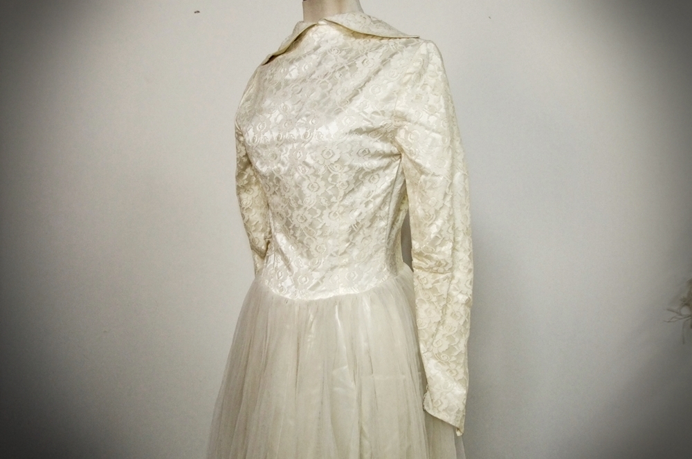 Two Vintage Wedding Gowns