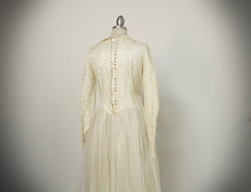Two Vintage Wedding Gowns