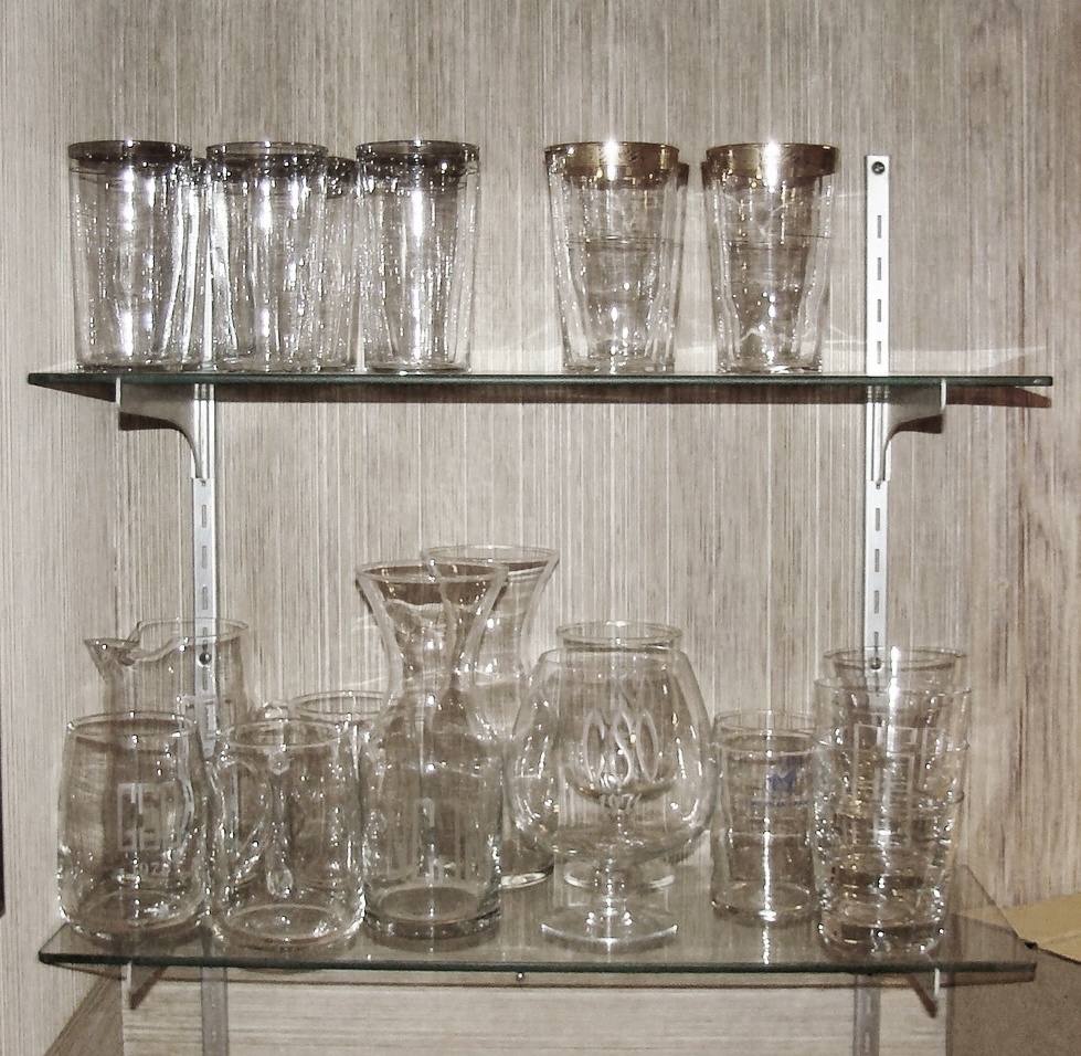 Vintage Glass and Barware.